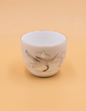 Пиала с журавлем